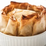 Chicken Pot Pie with Filo Dough